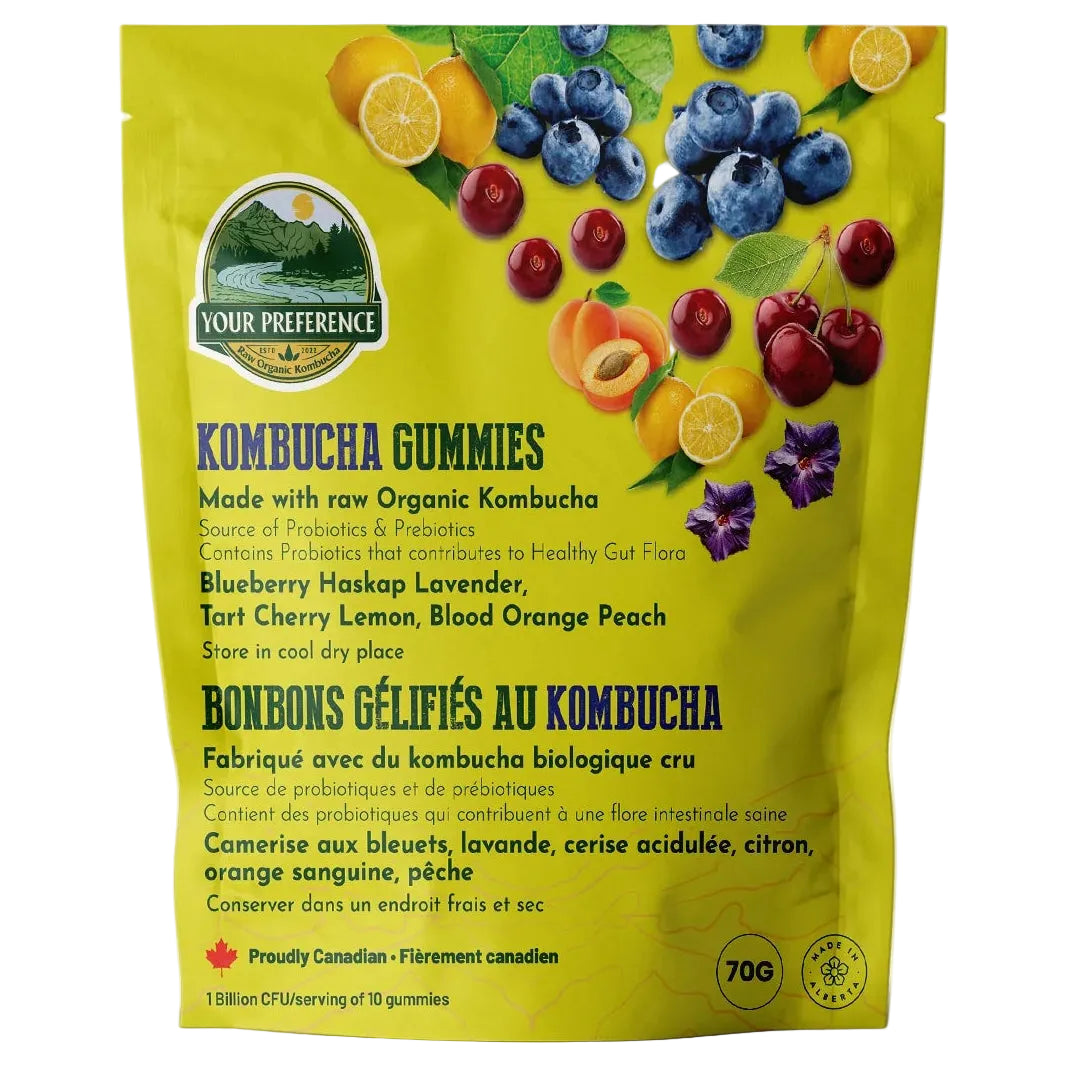 70g Bags | Your Preference To Go Gummies Kombucha
