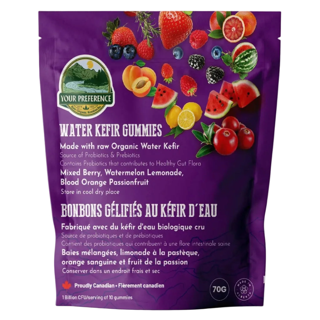 70g Bags | Your Preference To Go Gummies Water Kefir