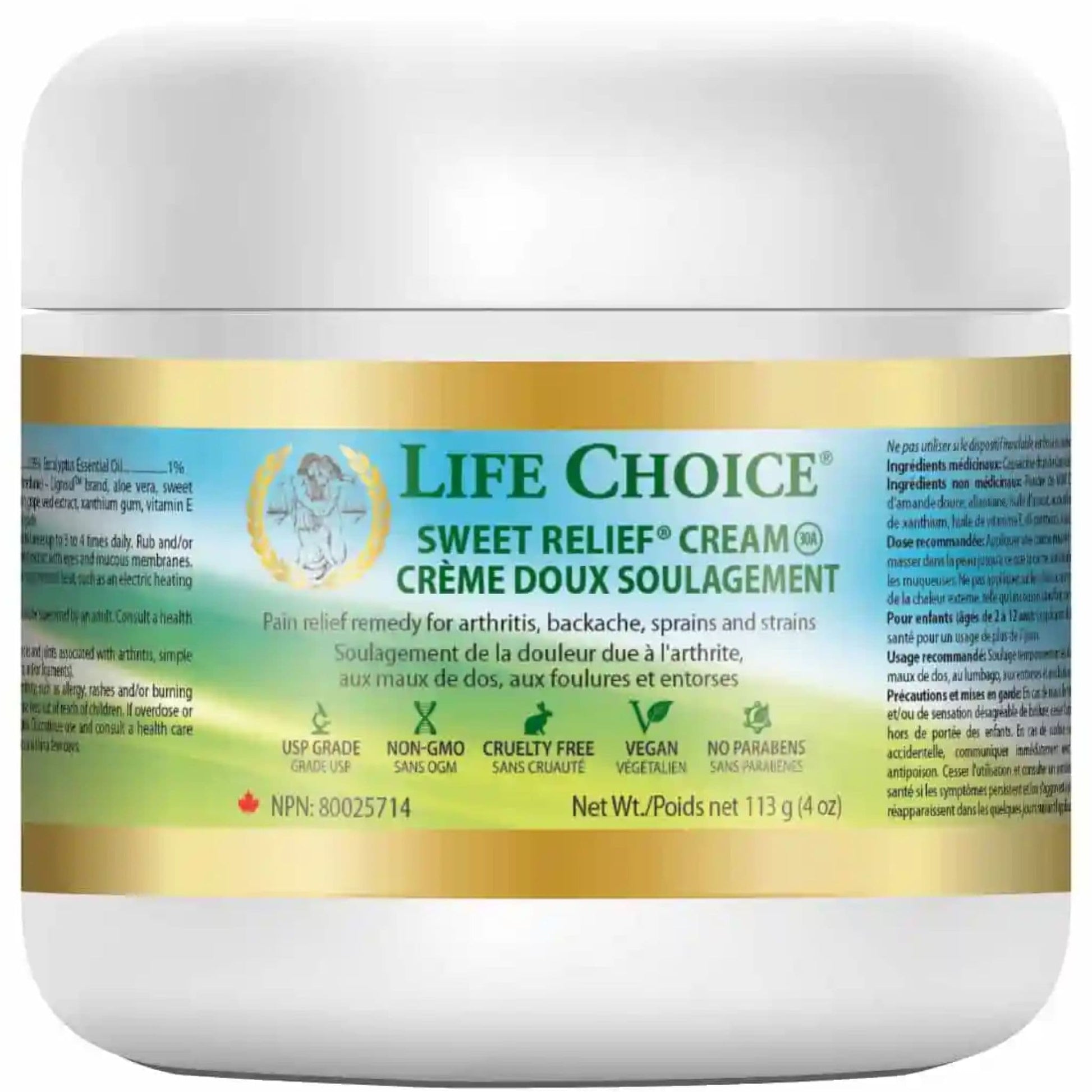 113g | Life Choice Sweet Relief cream