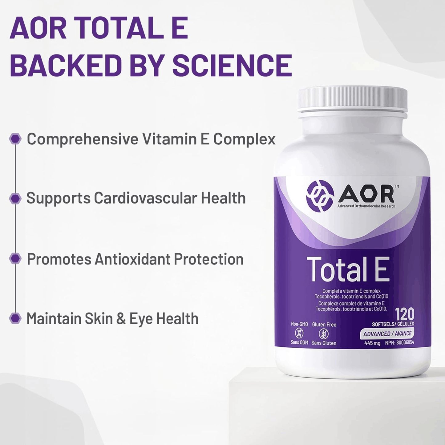 120 Softgels | AOR Total E