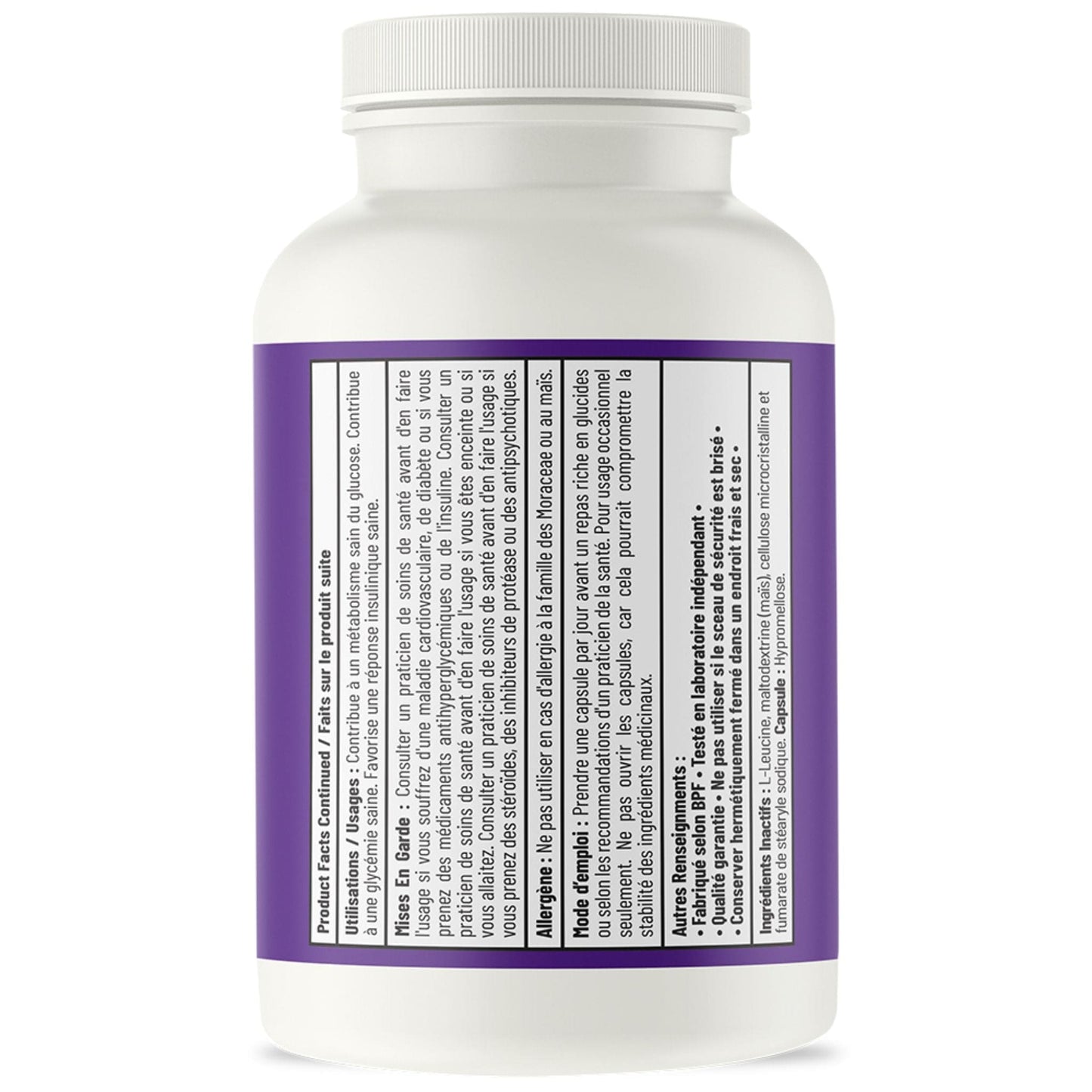 30 Capsules | AOR GlucoSupport Bottle