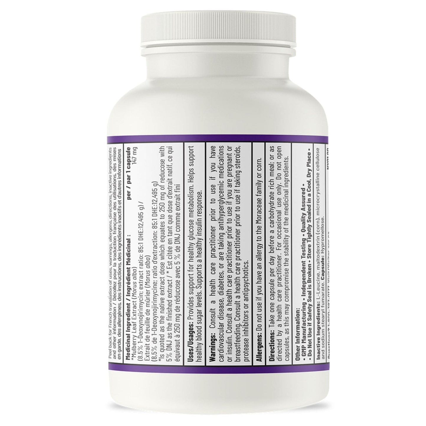 30 Capsules | AOR GlucoSupport Bottle