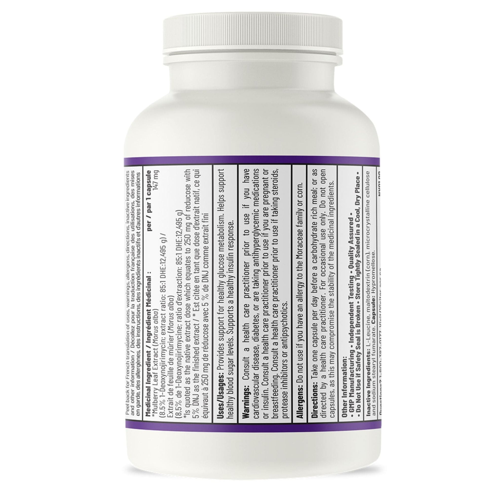 30 Capsules | AOR GlucoSupport Bottle