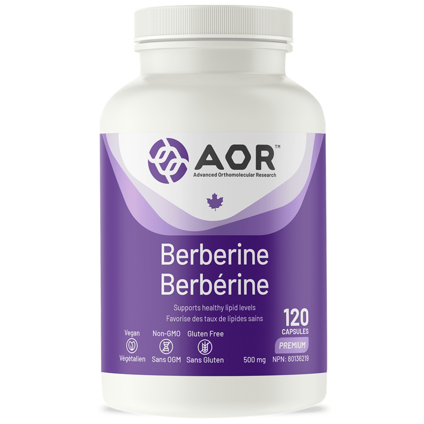 120 capsules | AOR Berberine
