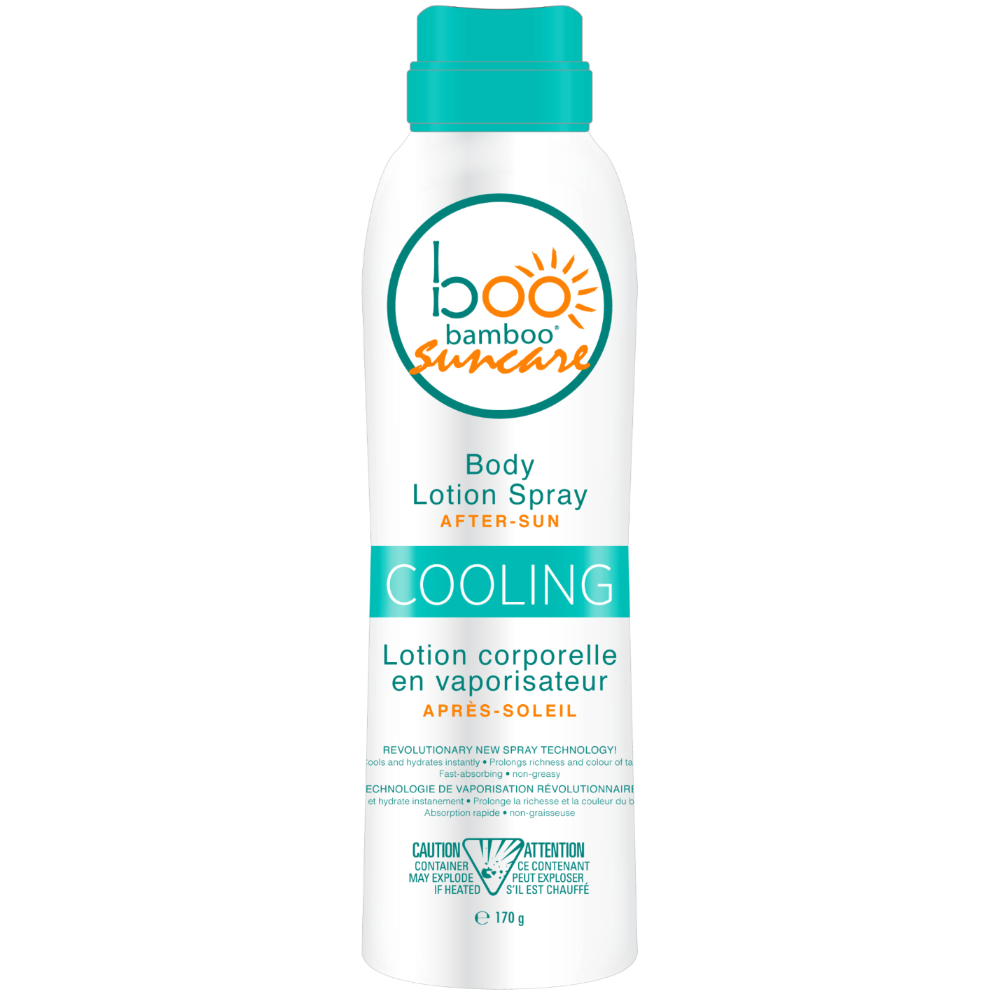 Boo Bamboo After-Sun Body Lotion Spray, Cooling, 170g