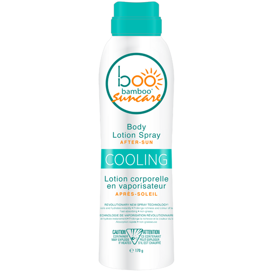 Boo Bamboo After-Sun Body Lotion Spray, Cooling, 170g