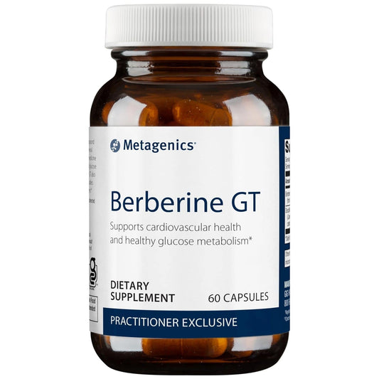 Metagenics Berberine GT, Supports Cardiovascular Health and Glucose Metabolism, 60 Capsules