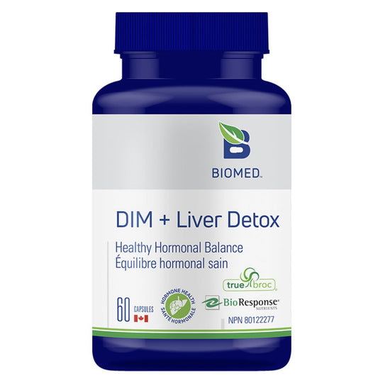 Biomed DIM + Liver Detox, 60 Vegetable Capsules