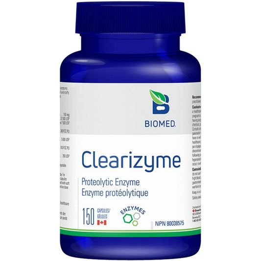 Biomed Clearizyme, 150 Capsules