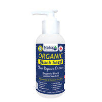 Naka Platinum Organic Black Seed Skin Repair Cream, Virgin Black Cumin Seed Oil and Shea Butter, 120ml
