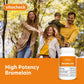 Vitacheck Bromelain 500mg Extra Strength, 2400 GDU/g, Digestive Enzyme From Pineapple, 75 Slow Release Vegetable Capsules CLEARANCE 25% Off Exp 9/28 Final Sale