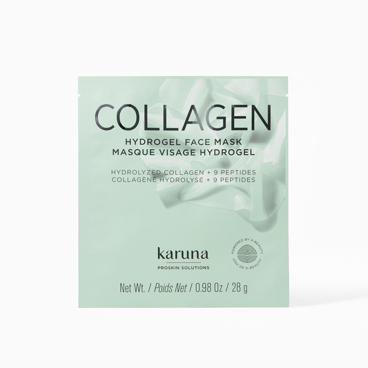 Karuna Collagen Hydrogel Face Mask, 2-Piece Overnight Mask, 28g