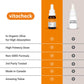 Vitacheck Vitamin D3 2500IU Liquid D3 Drops with Organic Olive Oil, 500 Servings, 15ml