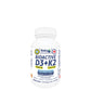 150 Softgels | Naka Platinum Bioactive D3 + K2 2500IU 120mcg 150 softgel bottle