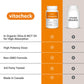 Vitacheck Vitamin D3 2500IU Softgels Extra Strength, In Organic Olive Oil & MCT Oil For Better Absorption, 180-550 Softgels