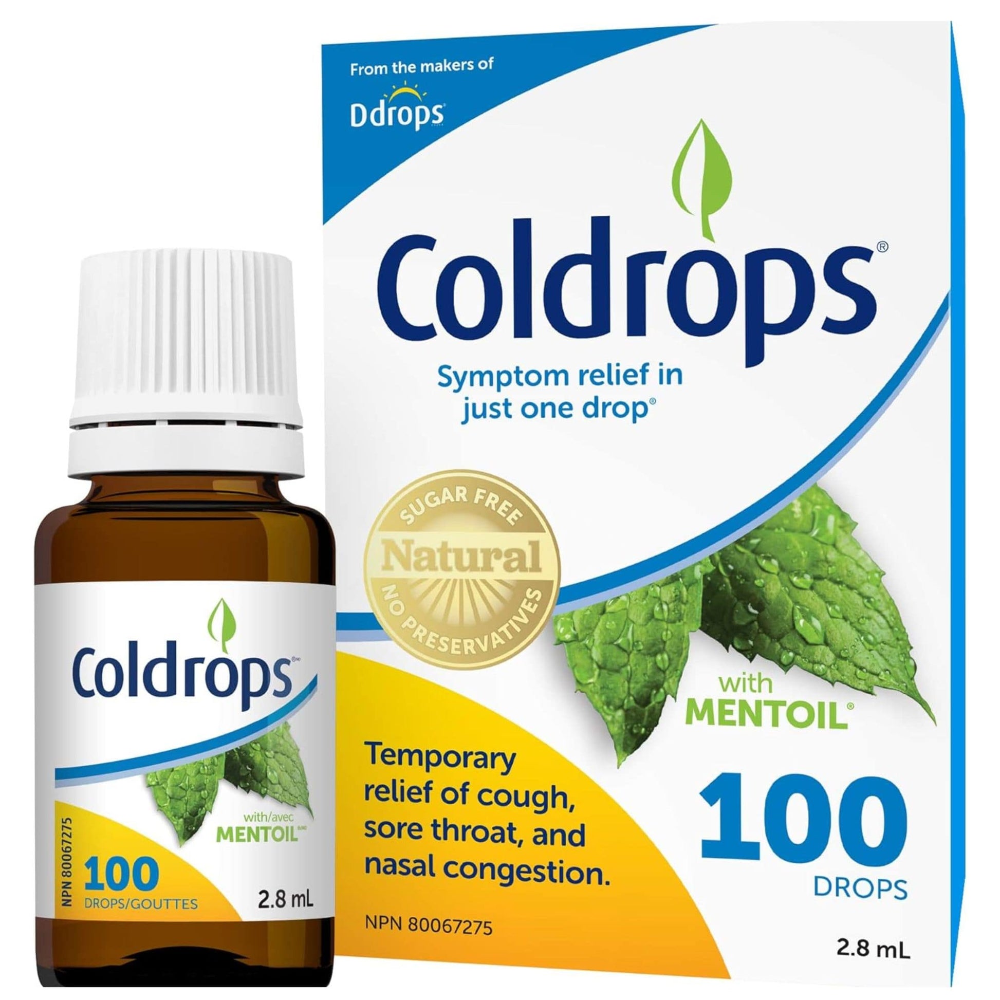 Ddrops Colddrops with Mentoil
