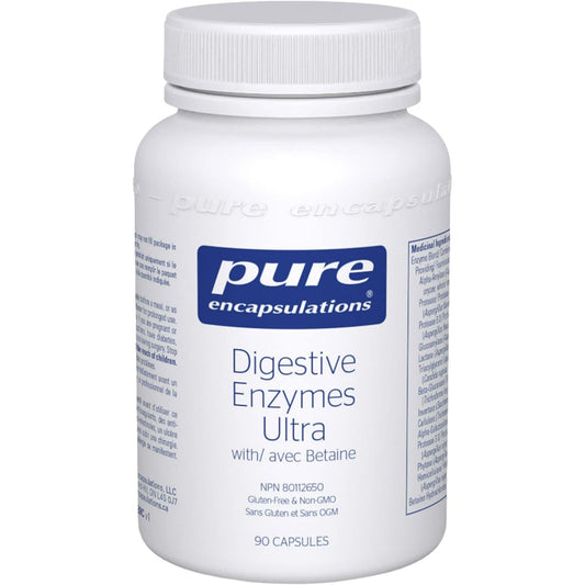 90 Capsules | Pure Encapsulations Digestive Enzymes Ultra with Betaine