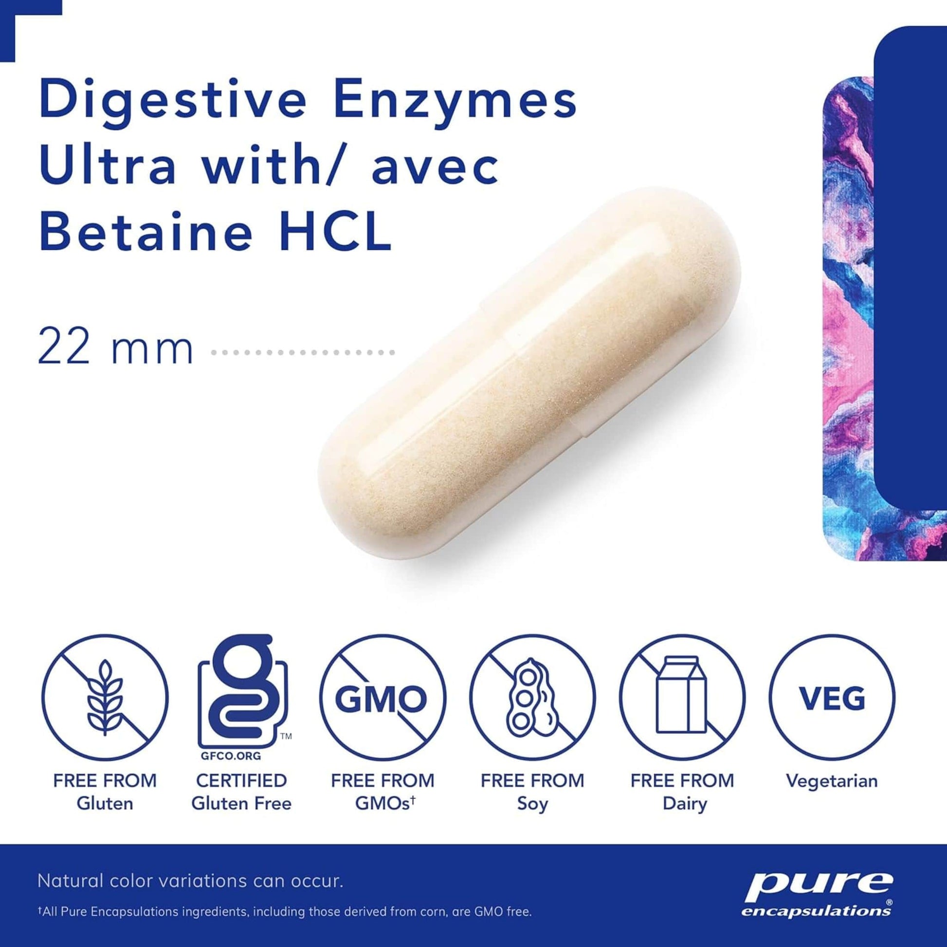 90 Capsules | Pure Encapsulations Digestive Enzymes Ultra with Betaine