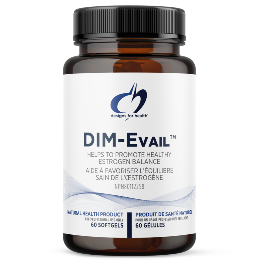 60 Softgels | Designs For Health DIM-Evail