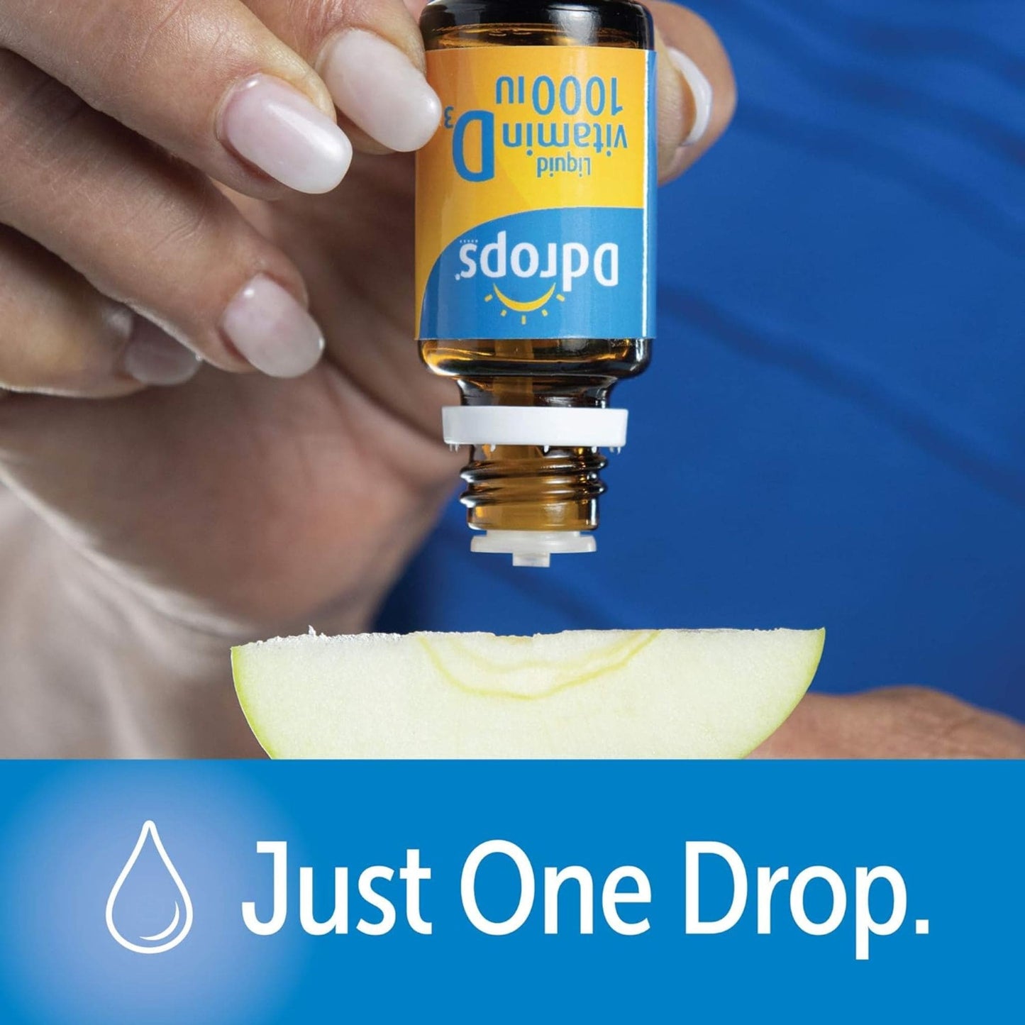 180 Drops | Ddrops Liquid Vitamin D3 1000IU