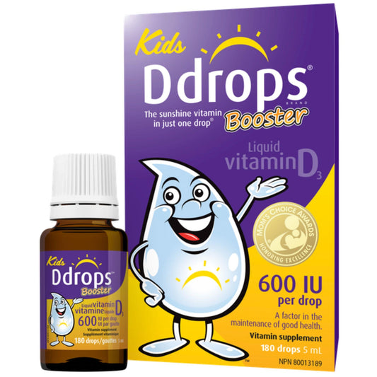 Ddrops Kids Booster Liquid Vitamin D3