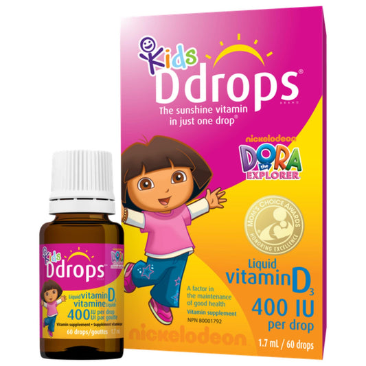 Ddrops Kids Dora the Explorer Liquid Vitamin D3