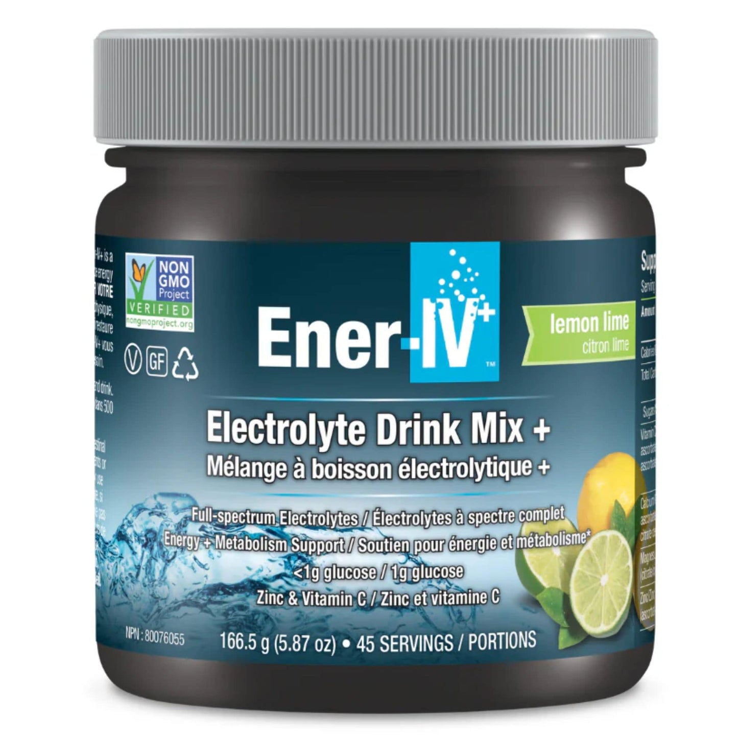 Ener-IV Sport Electrolyte, Electrolyte Drink Mix, Tub