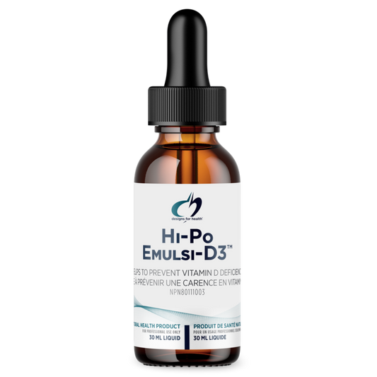 30ml | Designs for Health Hi-Po Emulsi-D3 Liquid