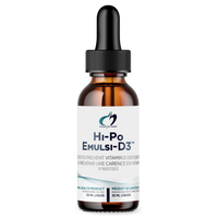 Designs for Health Hi-Po Emulsi-D3, Vitamin D3 2,000 IU per Drop, Emulsified Liquid in MCT Oil, 30ml