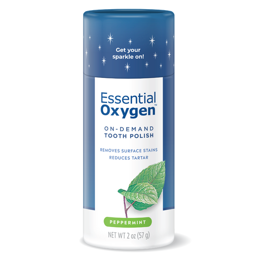 Essential Oxygen On-Demand Tooth Polish, Peppermint 57g
