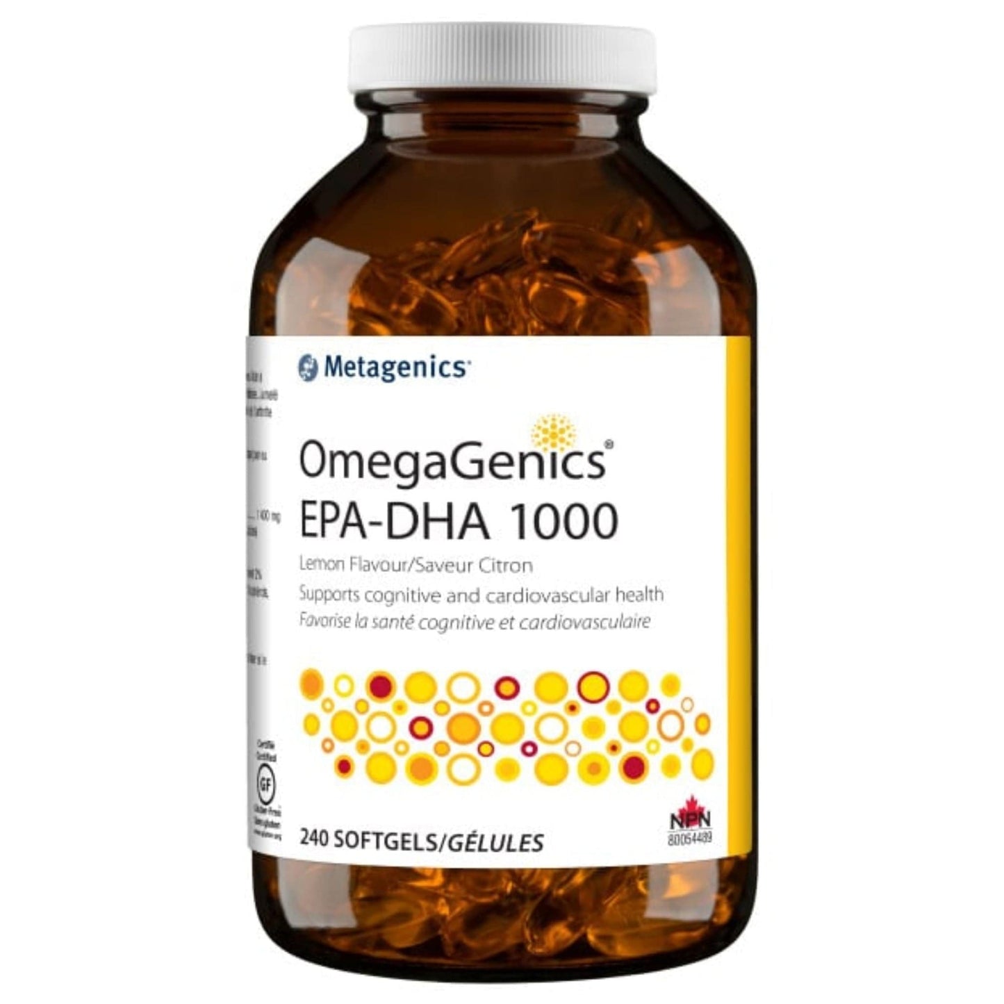 240 Softgels | Metagenics OmegaGenics EPA-DHA 1000