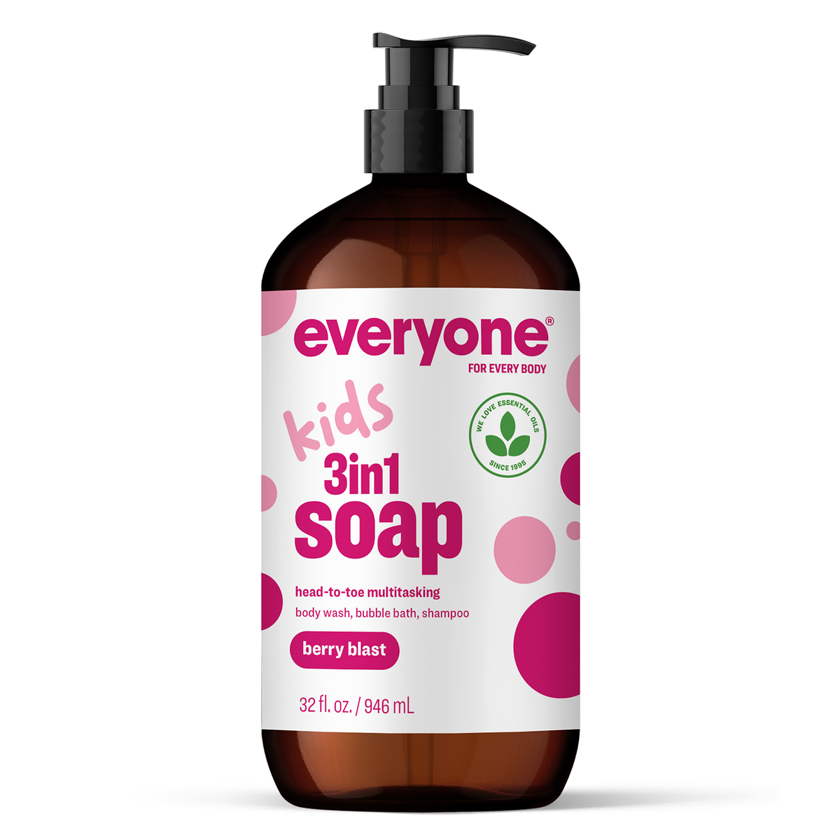 Everyone For Kids 3-in-1 Soap, Berry Blast