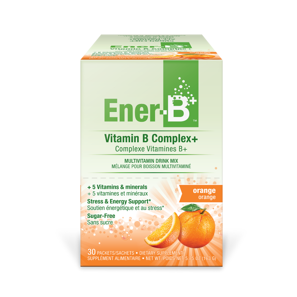 Ener-B+ Vitamin B Complex Drink Mix Orange