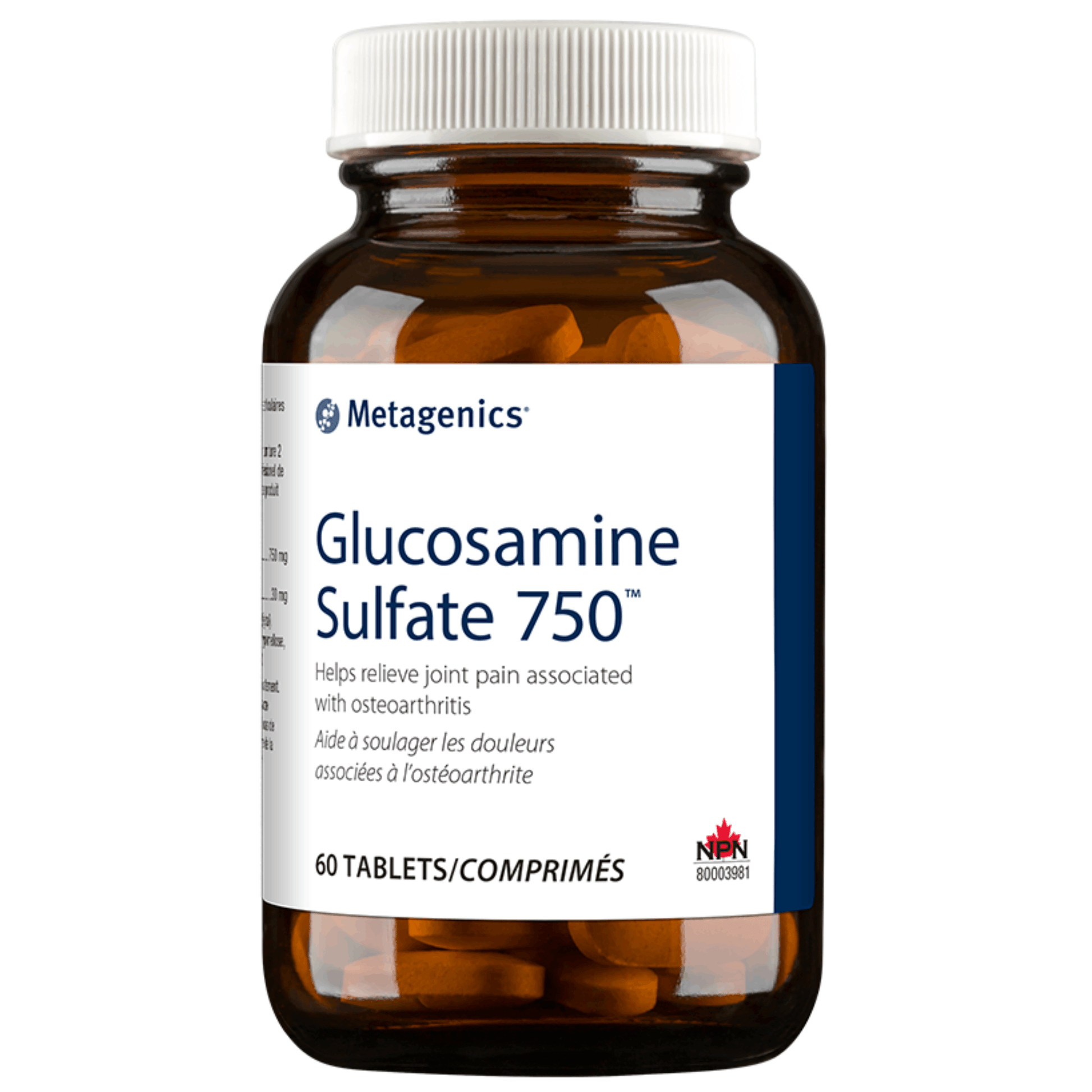 60 Tablets | Metagenics Glucosamine Sulfate 750
