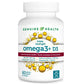 Genuine Health Omega3 Triple Strength Fish Oil + D3, 647mg EPA, 253mg DHA, Clean and Wild Caught, No Fishy Odour or Aftertaste, 60 Softgels