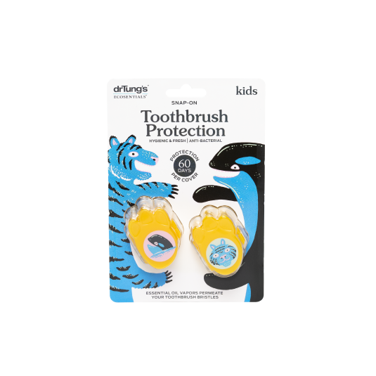 DrTung's Snap-On Toothbrush Protection Kids