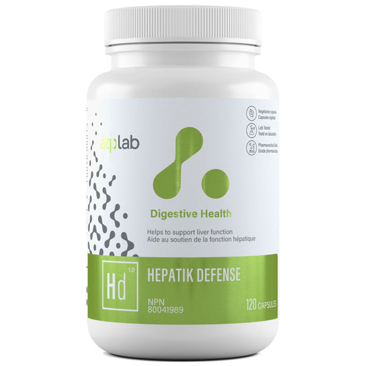 120 Vegetable Capsules | ATP Lab Hepatik Defense