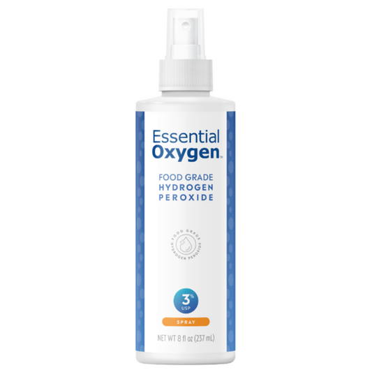 Essential Oxygen Food Grade Hydrogen Peroxide 3% 237ml Spray
