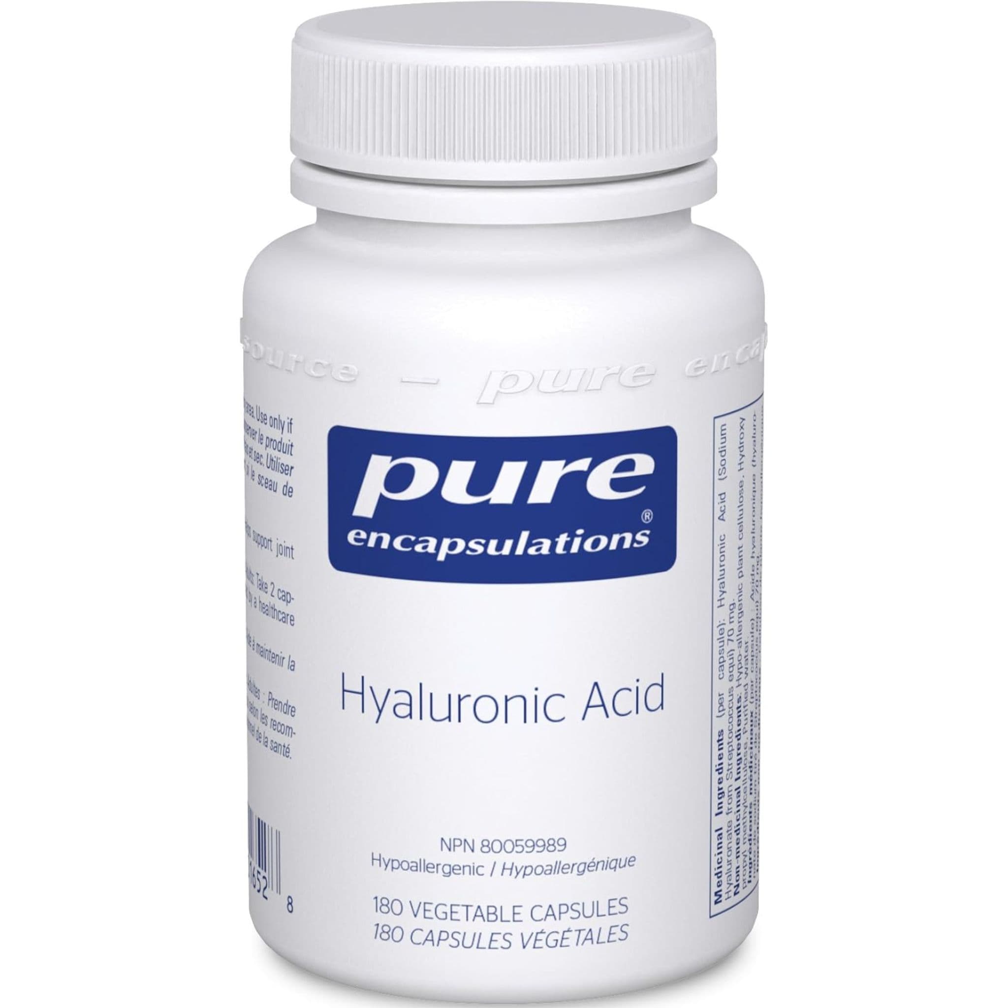 Shop Pure Encapsulations Hyaluronic Acid, 180 Vegetable Capsules