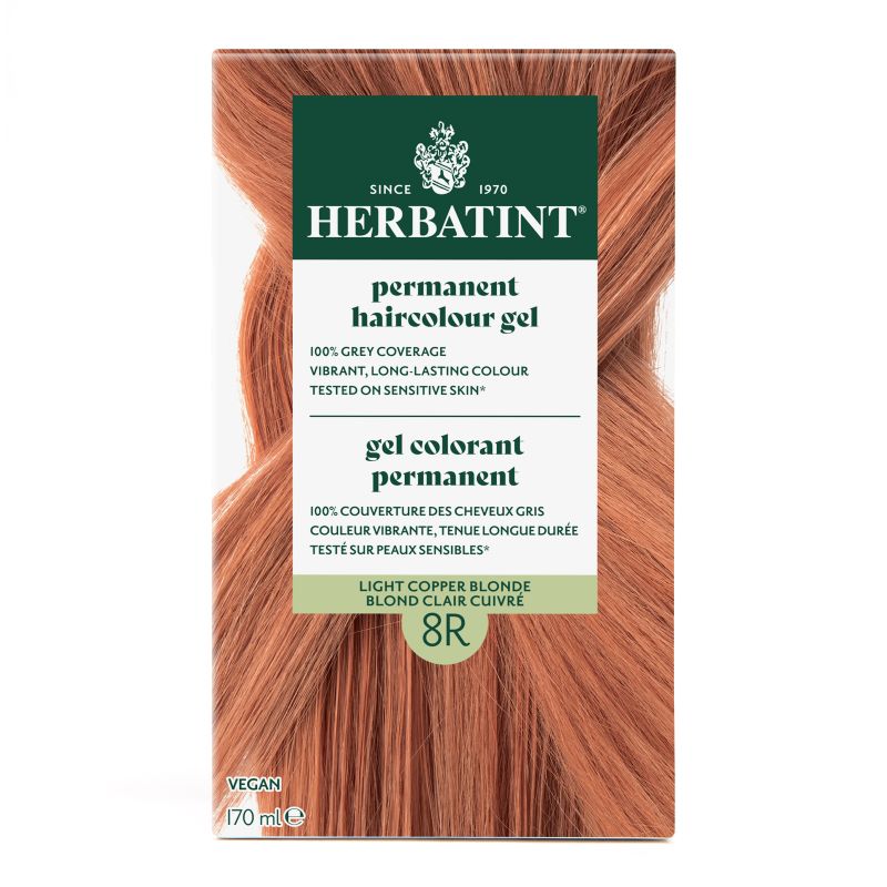 170ml | Herbatint 8R Light Copper Blonde (Permanent)