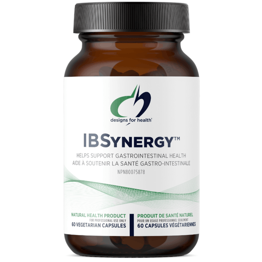 60 Vegetable Capsules | Designs for Health IBSynergy