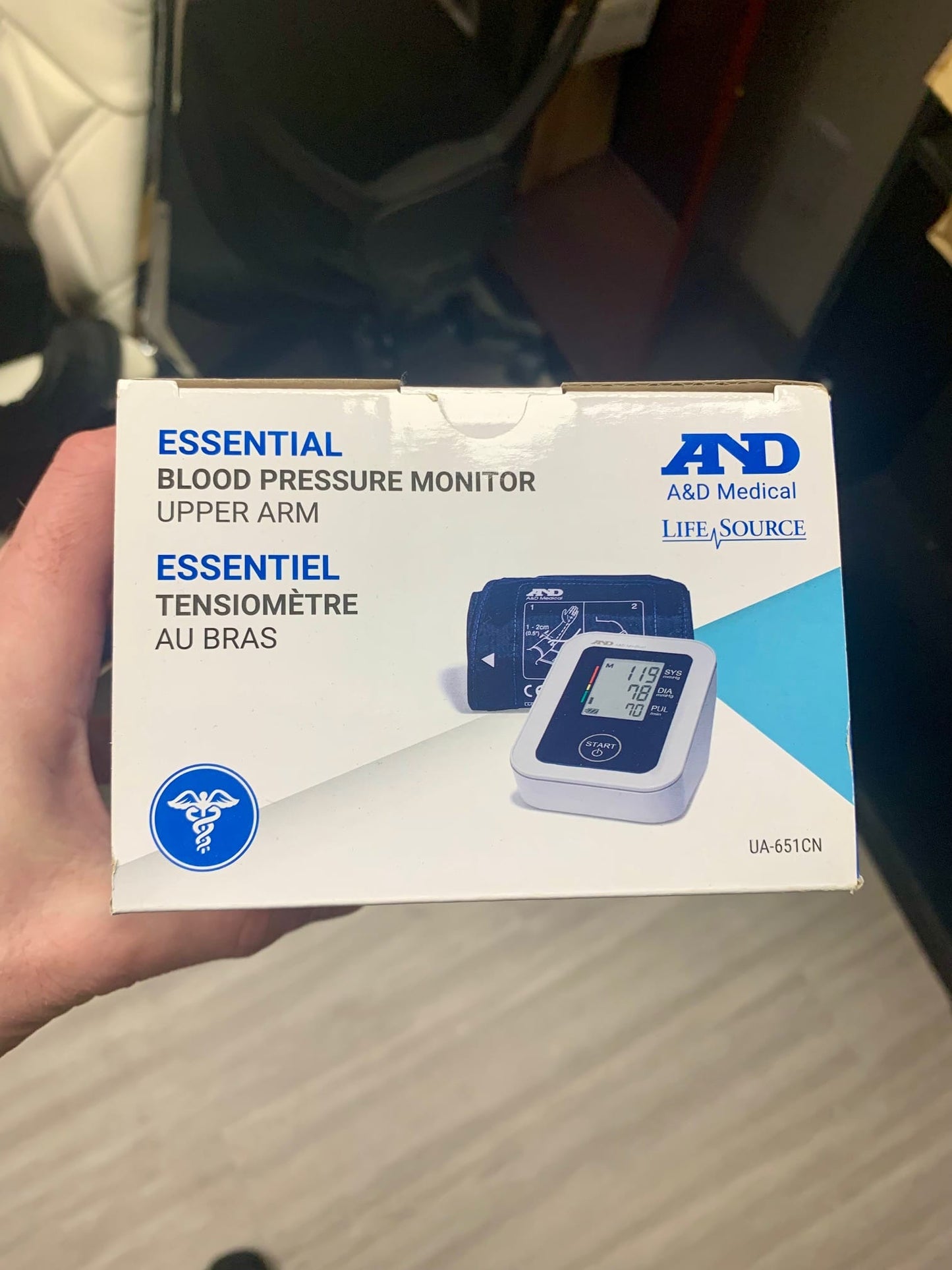 A&D Medical Blood Pressure Monitor – Clinically Validated – Sealed in Box