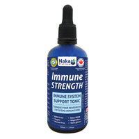 Naka Platinum Immune Strength Liquid, 8 Herb Echinacea and Elderberry Tincture, Upper Respiratory Support, 100ml