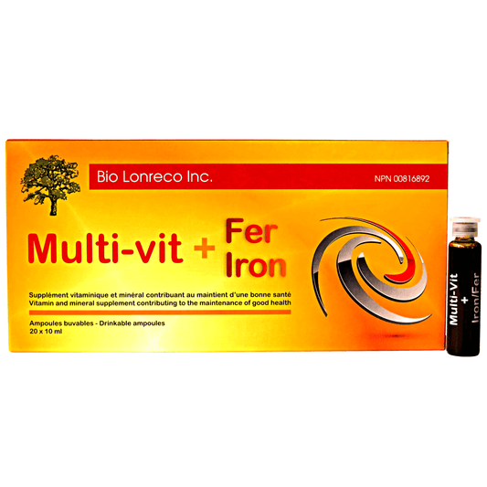 20 x 10ml Servings| Bio Lonreco Multi-Vit Plus Iron