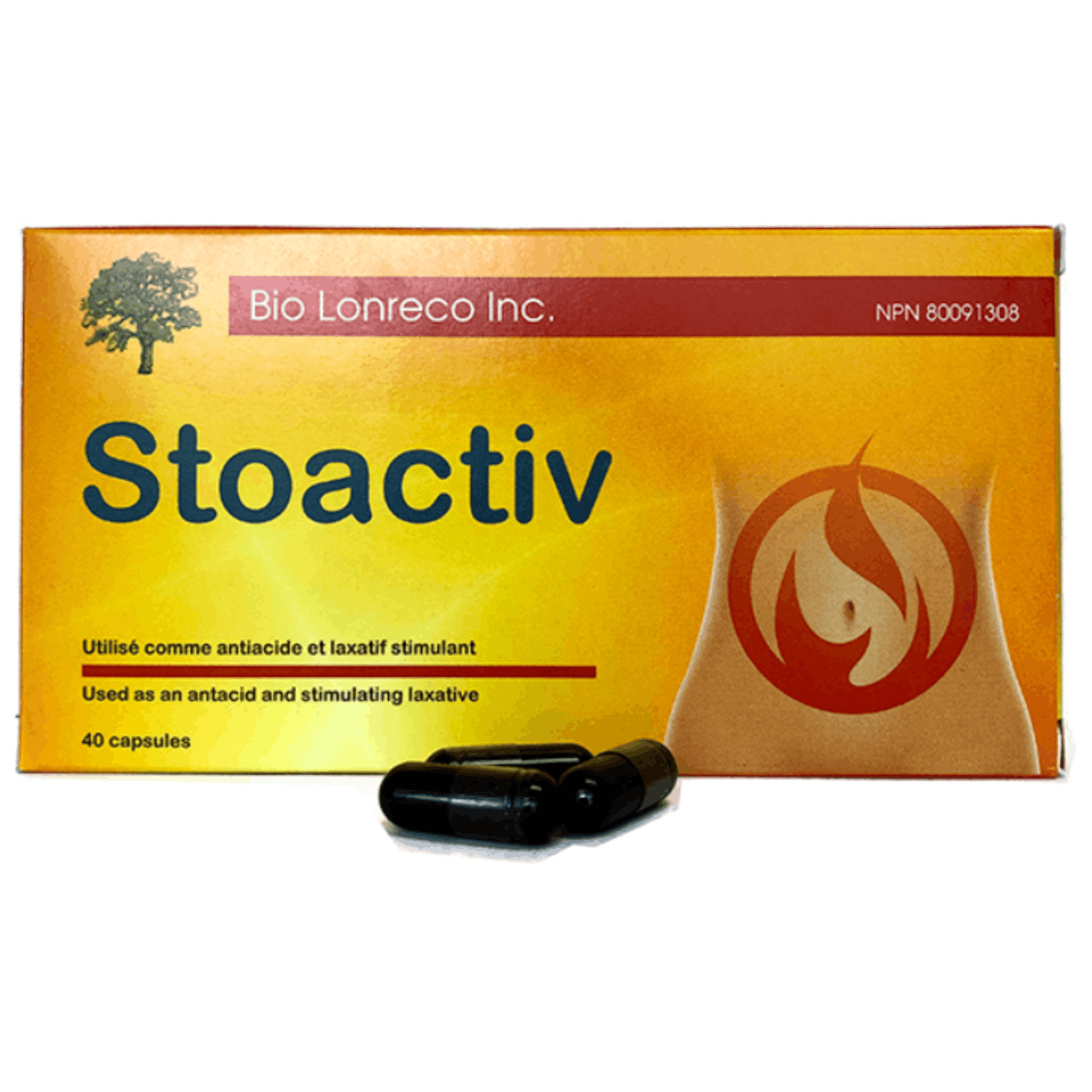 40 Capsules | Bio Lonreco Stoactiv