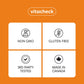 Vitacheck L-Theanine 250mg, Supports Relaxation, Restful Sleep, Non-Drowsy, Enhance Mood, Concentration and Focus, 75 Vegetable Capsules CLEARANCE 30% Off Expiry 3/28 Final Sale