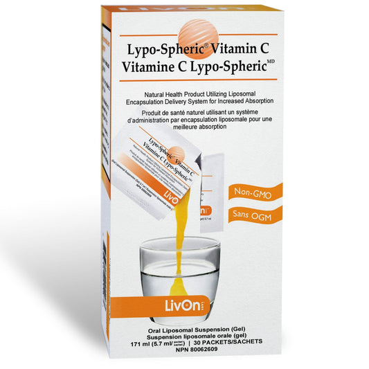 30 Packets | LivOn Lypo-Spheric Vitamin C
