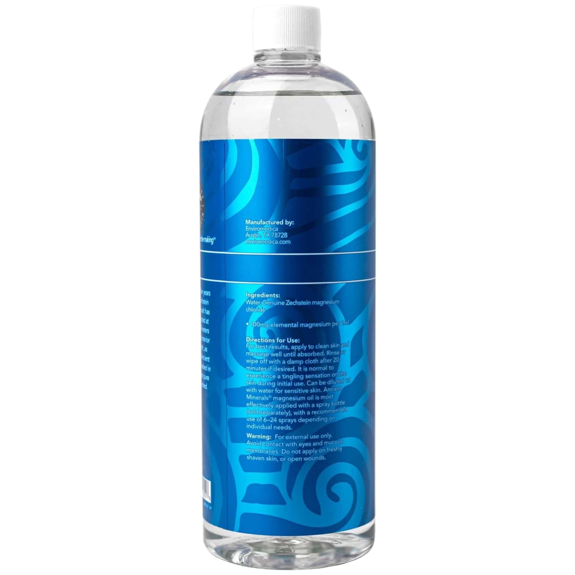 Magnesium Oil Spray | Transdermal - High Strength | Sourced Zechstein Seabed Holland | Heart / Joints / Sleep - 200ml
