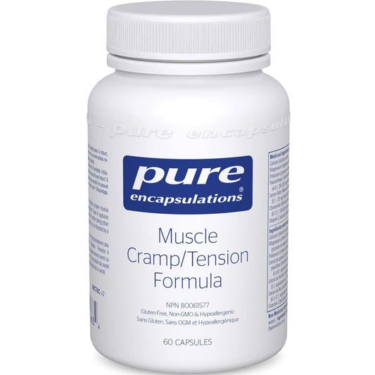 60 Capsules | Pure Encapsulations Muscle Cramp/Tension Formula