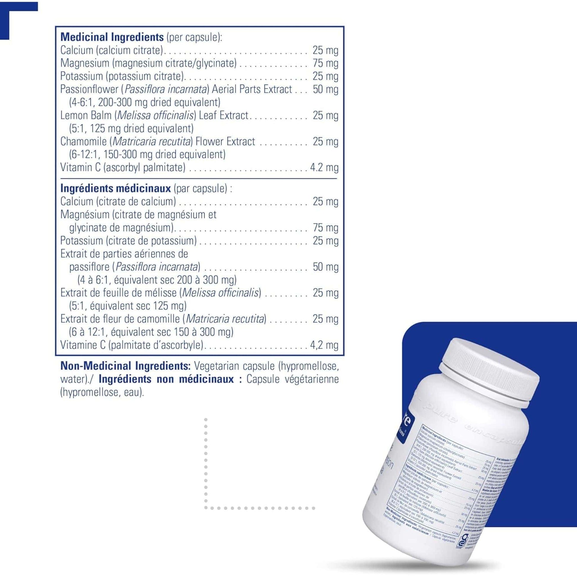 60 Capsules | Pure Encapsulations Muscle Cramp/Tension Formula